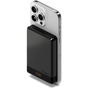Cygnett MagSlim Single USB-C Powerbank 10.000 mAh 15W - MagSafe Kompatibel - Schwarz