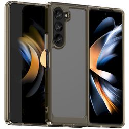 Mobigear Crystal Samsung Galaxy Z Fold 5 Hülle Hardcase Backcover - Grau
