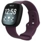 Mobigear Sport Dual Silikon Fitbit Sense Armband Drückerschließe - Lila