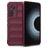 Mobigear Bumpy Xiaomi 12T Hülle Flexibles TPU Backcover - Weinrot