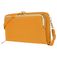 Antonio Fonzo Crossbody Clutch Snap Handytasche - Large - Gelb