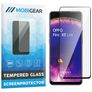 Mobigear Premium OPPO Find X5 Lite Panzerglas Gehärtetes Glas Displayschutz - Hüllenfreundlich - Schwarz
