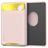 Mobigear Pocket Silikon Kartenetui - 2 Karten - MagSafe Kompatibel - Pink