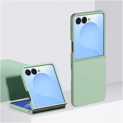 Mobigear Colors Samsung Galaxy Z Flip 7 Hülle Hardcase Backcover - Grün