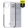 Mobilize Shatterproof Samsung Galaxy A42 Hülle Hardcase Backcover Stoßfest - Transparent / Schwarz