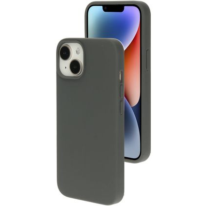 Mobiparts iPhone 14 Silikon Hülle Backcover - Urban Grey