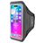 Mobiparts Comfort Fit Handyhalterung Joggen iPhone 17 Sporthülle Neopren Sportarmband - Schwarz