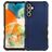 Mobigear Non-slip Armor Samsung Galaxy A14 Hülle Hardcase Backcover Stoßfest - Blau