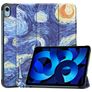 Mobigear Tri-Fold iPad 10 (2022) Hülle Klapphülle - Starry Sky