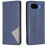 Mobigear Rhombus Slim Google Pixel 10a Hülle Klapphülle - Blau