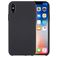 Mobigear Rubber Touch iPhone XS Silikon Hülle Backcover - Grau