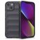 Mobigear Bumpy iPhone 14 Hülle Flexibles TPU Backcover - Charcoal