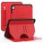 Mobigear Magnetic Folio iPad 10 (2022) Hülle Klapphülle + Stifthalter - Rot