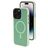 Mobiparts Hardcover iPhone 14 Pro Max MagSafe Hardcase Backcover - Satin Light Green