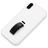 Mobigear Rubber Ring iPhone XS Max Hülle Hardcase Backcover mit Ringhalter - Weiß