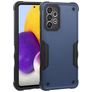 Mobigear Non-slip Armor Samsung Galaxy A73 Hülle Hardcase Backcover Stoßfest - Blau