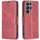 Mobigear Excellent Samsung Galaxy S23 Ultra Hülle Klapphülle Geldbörse - Rot