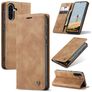 CaseMe 013 Samsung Galaxy A56 Hülle Klapphülle Geldbörse - Braun