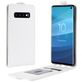 Mobigear Samsung Galaxy S10 Hülle Flipcase - Weiß