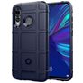 Mobigear Rugged Shield Huawei P Smart Plus (2019) Hülle Flexibles TPU Backcover Stoßfest - Blau