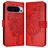 Mobigear Butterfly Google Pixel 9 Pro XL Hülle Klapphülle Geldbörse - Rot