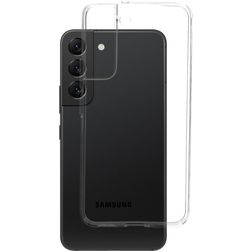 Mobiparts Classic Durchsichtig Samsung Galaxy S22 Hülle Flexibles TPU Backcover - Transparent