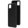 Mobiparts Samsung Galaxy A22 5G Silikon Hülle Backcover - Schwarz