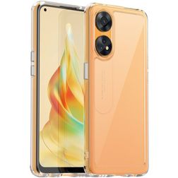 Mobigear Crystal Durchsichtig OPPO Reno 8T 4G Hülle Hardcase Backcover - Transparent