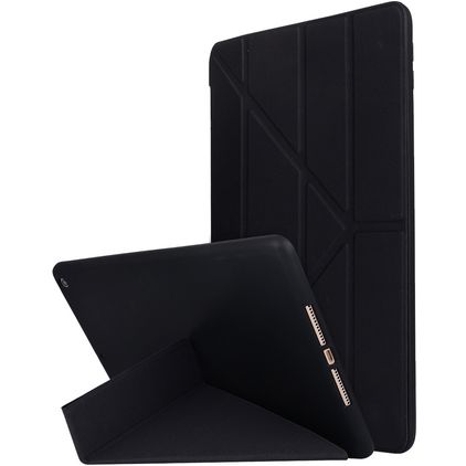 Mobigear Origami iPad 9 (2021) Hülle Klapphülle - Schwarz