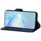 Mobigear Zipper Samsung Galaxy S20 Plus Hülle Klapphülle Geldbörse - Blau