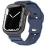 Mobigear Sport Armor Silikon Apple Watch Armband Drückerschließe - 49/46/45/44 mm - Blau