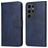 Mobigear Wallet Samsung Galaxy S24 Ultra Hülle Klapphülle Geldbörse - Blau