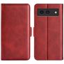 Mobigear Slim Magnet Google Pixel 8a Hülle Klapphülle Geldbörse - Rot