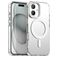 Mobigear Shockproof iPhone 18 MagSafe Hülle Hardcase Backcover - Weiß
