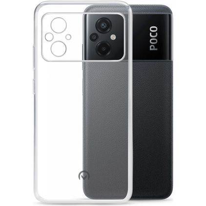 Mobilize Gelly Durchsichtig POCO M5 Hülle Flexibles TPU Backcover - Transparent