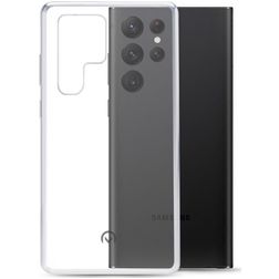 Mobilize Gelly Durchsichtig Samsung Galaxy S22 Ultra Hülle Flexibles TPU Backcover - Transparent