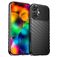 Mobigear Groove iPhone 17 Hülle Flexibles TPU Backcover - Schwarz