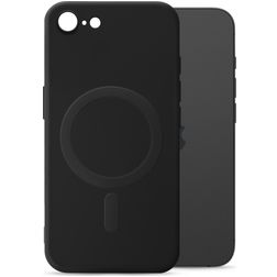 My Style Protective Flex iPhone SE (2022) MagSafe Hülle Flexibles TPU Backcover - Schwarz