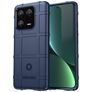 Mobigear Rugged Shield Xiaomi 13 Pro Hülle Flexibles TPU Backcover Stoßfest - Blau