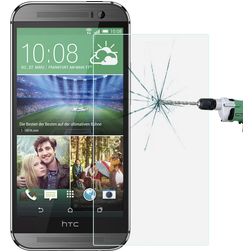 Mobigear HTC One M9 Panzerglas Gehärtetes Glas Displayschutz - Hüllenfreundlich