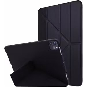 Mobigear Origami iPad Air 11 Zoll (2025) Hülle Klapphülle - Schwarz