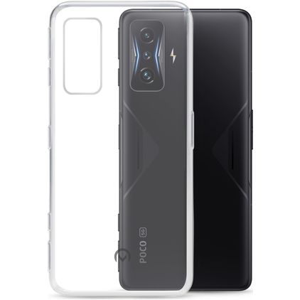 Mobilize Gelly Transparent POCO F4 GT TPU (flexibel) Backcover - Transparent
