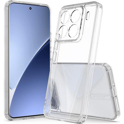 Mobigear Crystal Transparent Xiaomi 15 Pro Hardcase Backcover - Transparent