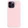 Nudient Base iPhone 14 Pro Max Silikon Hülle Backcover - Baby Pink
