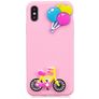 Mobigear Design iPhone XS Max Hülle Flexibles TPU Backcover - Ballon