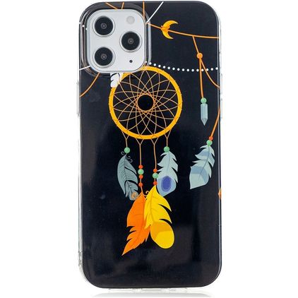 Mobigear Design iPhone 12 Pro Max Hülle Flexibles TPU Backcover - Traumfänger