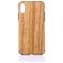 Mobigear Nature iPhone XS Max Hülle Flexibles TPU Backcover - Teak