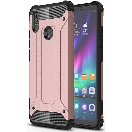 Mobigear Outdoor HONOR Note 10 Hülle Hardcase Backcover Stoßfest - Roségold