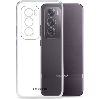 Mobilize Gelly Durchsichtig OPPO Reno 12 Pro Hülle Flexibles TPU Backcover - Transparent