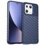 Mobigear Groove Xiaomi 13 Hülle Flexibles TPU Backcover - Blau